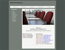 Tablet Screenshot of kattell.com